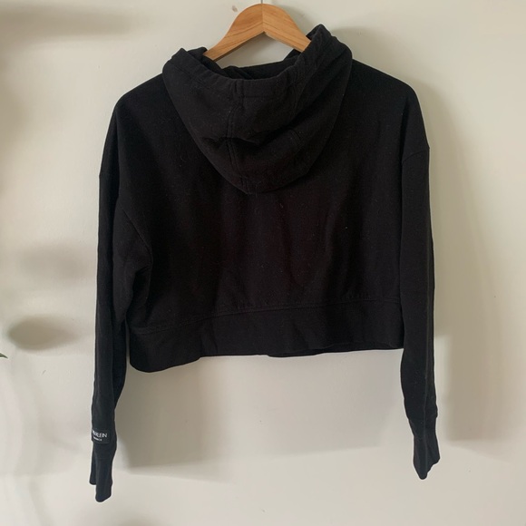 Calvin Klein Cropped Hoodie - Picture 2 of 4